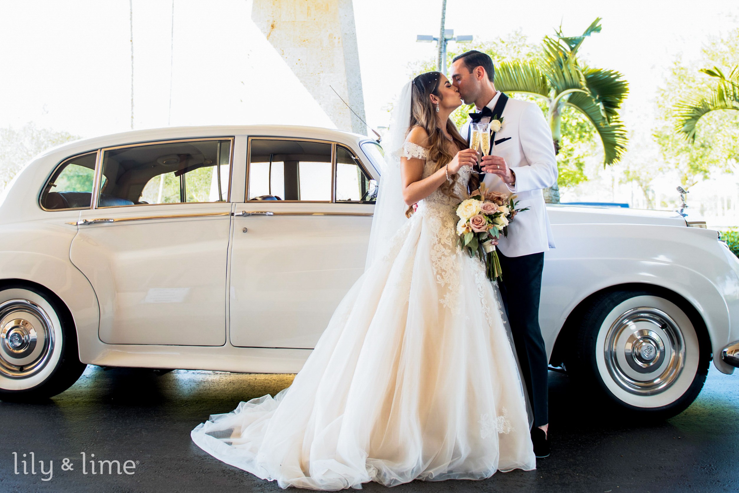 A Hot Pink Nightclub-Inspired Wedding in Miami With Celebrity Guests