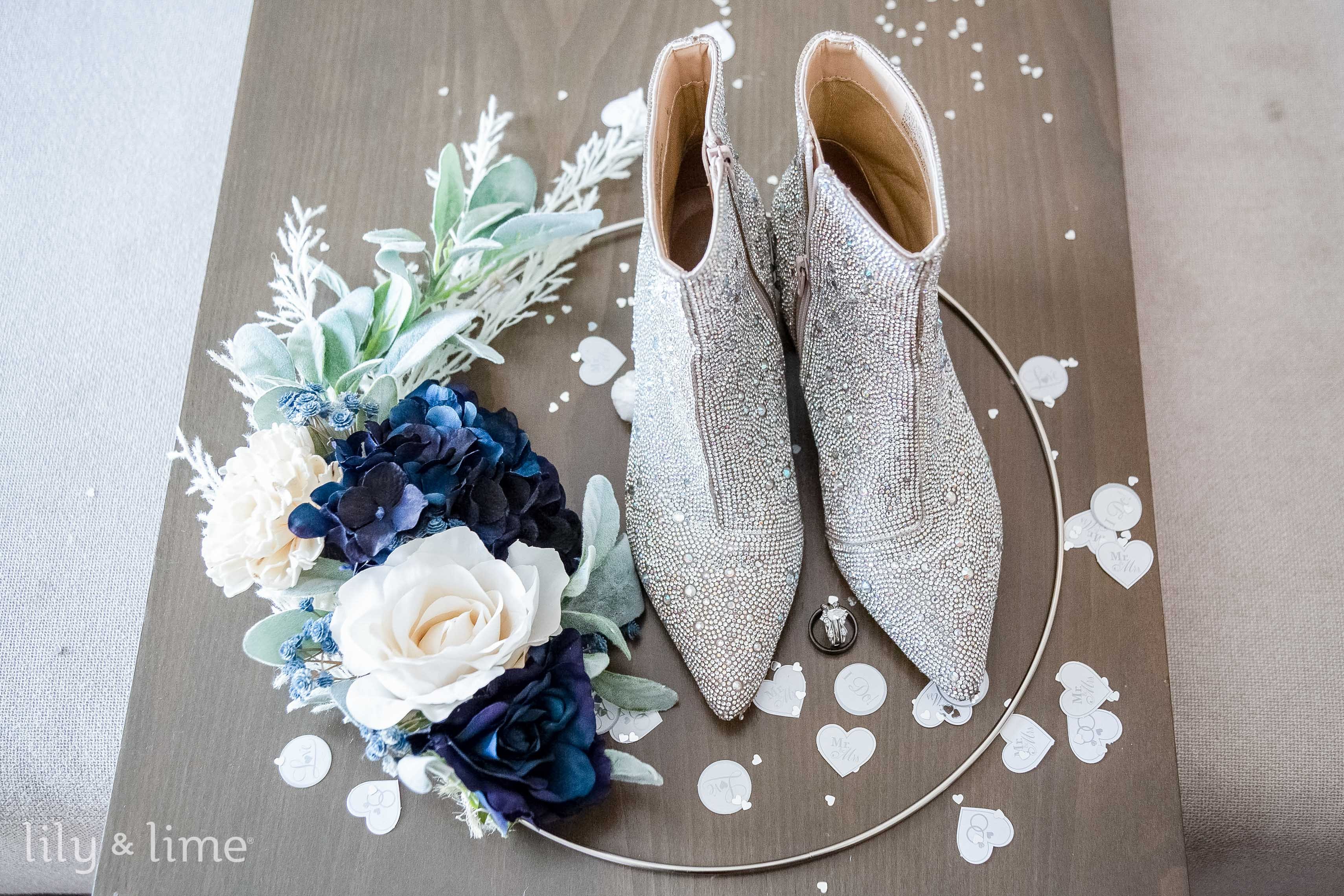 Outdoor winter wedding on sale shoes