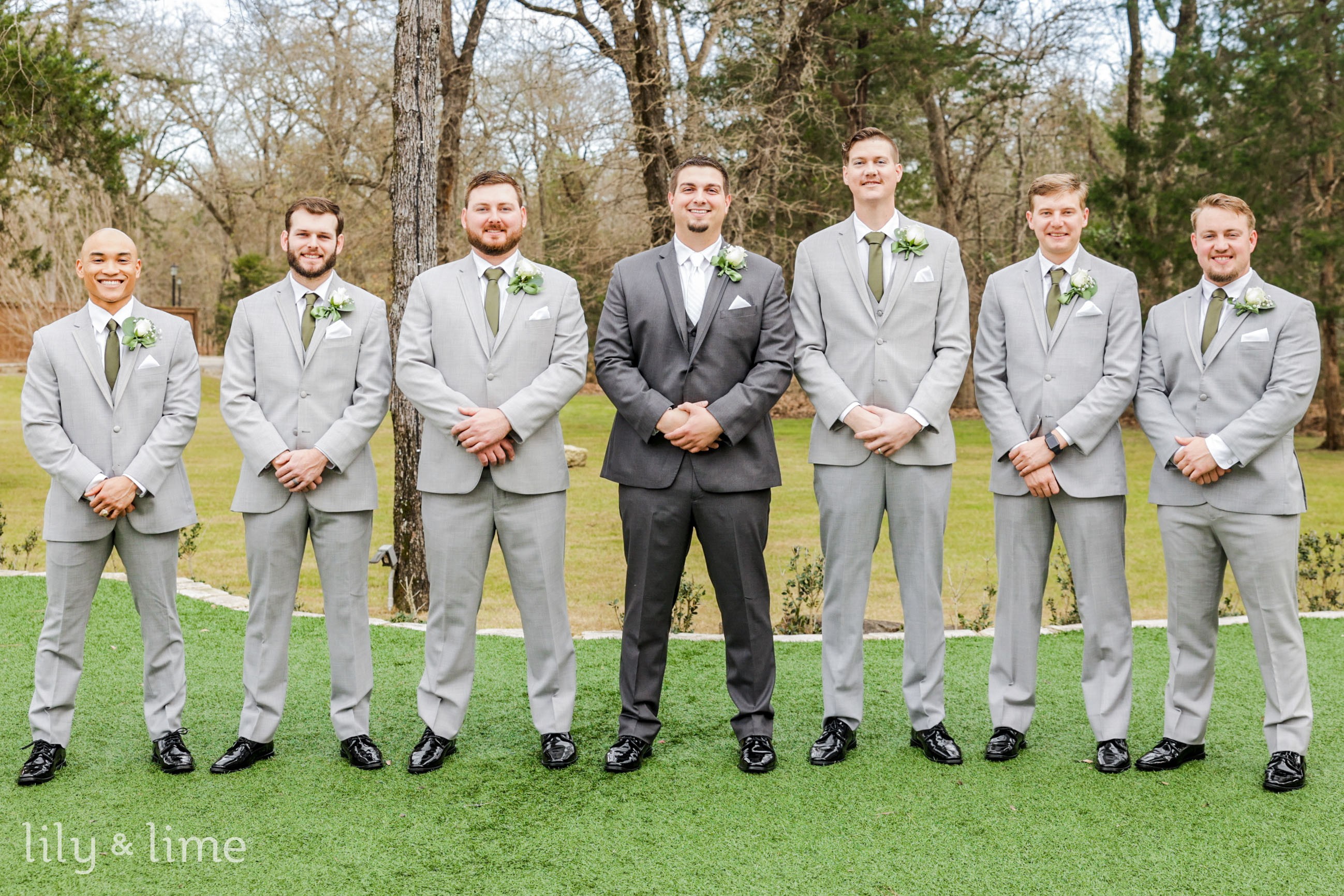 Fall Wedding Color Palettes For Grooms Suit And Tie Combinations Lily Lime