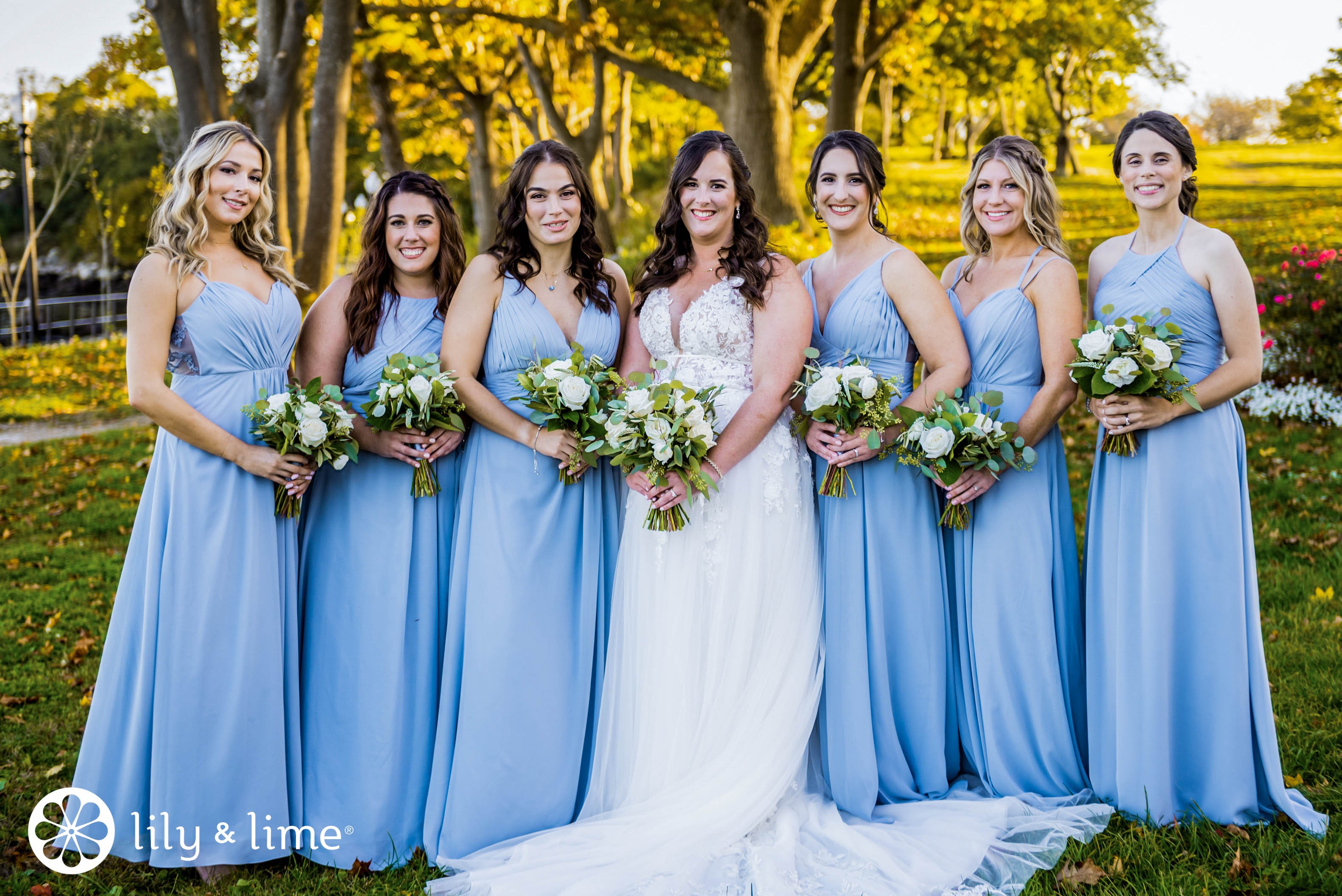 Details 161+ blue colour wedding gown super hot