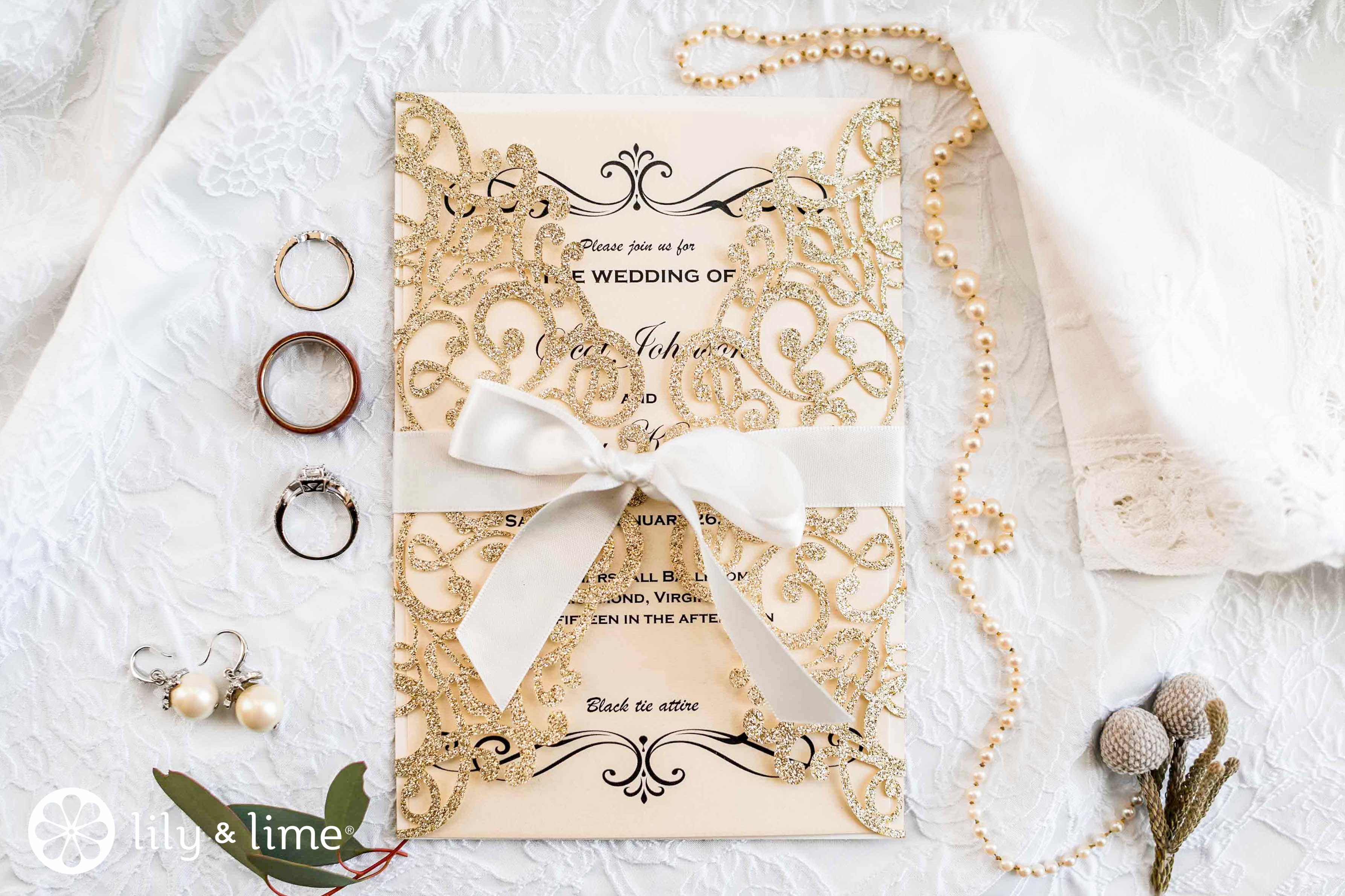 Exclusively shop weddings invitations