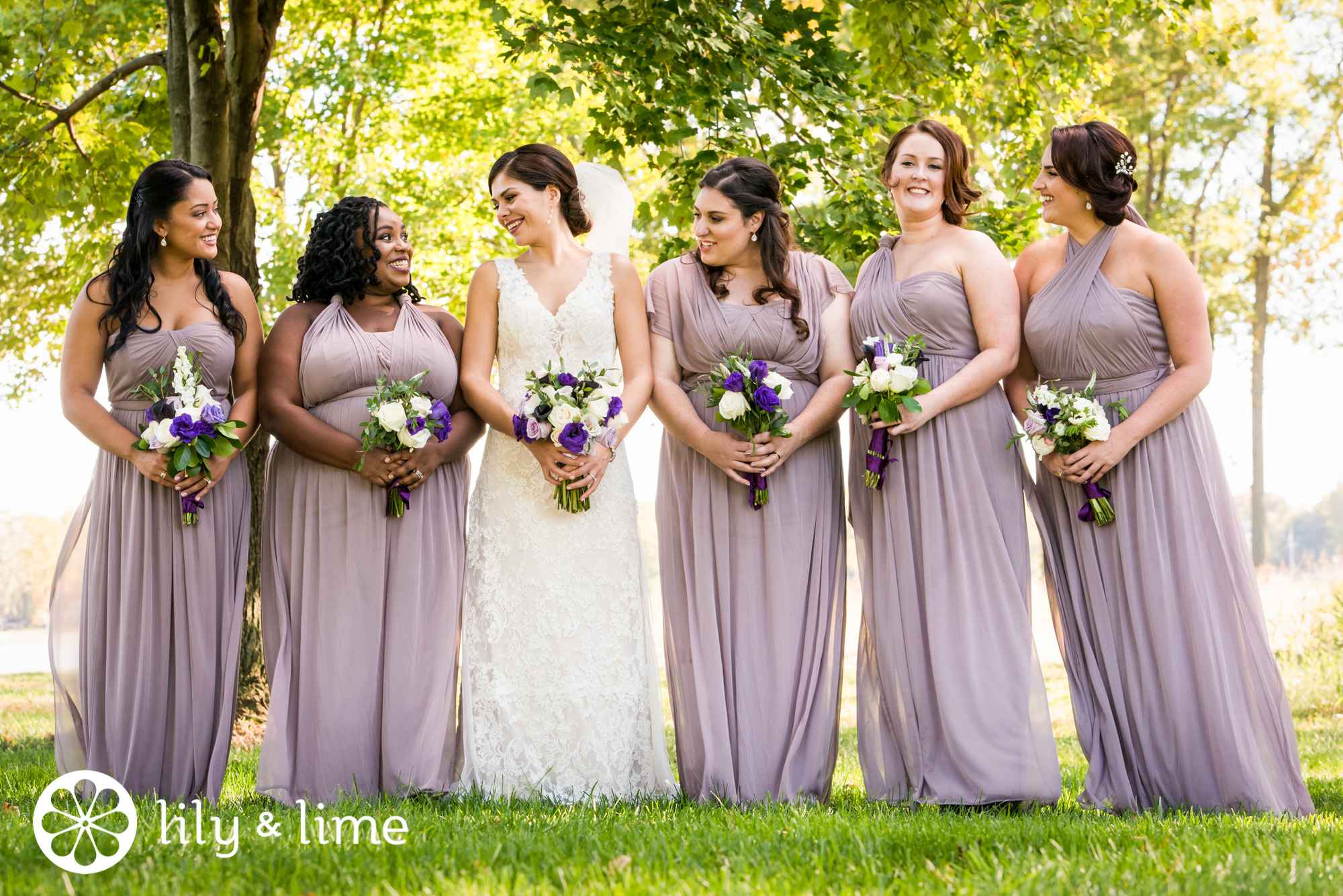 green lily bridesmaid dress