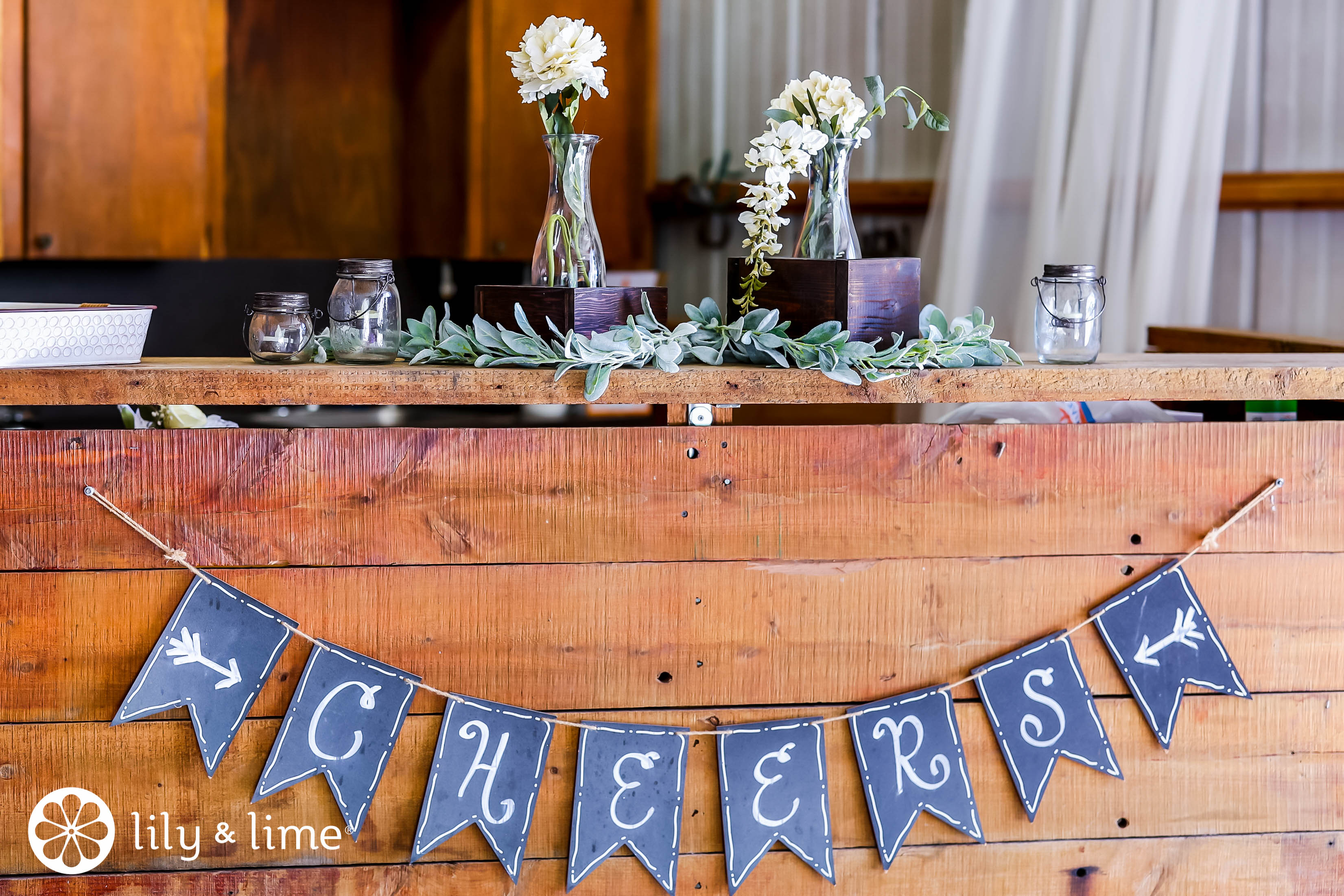 Upcycled but Gorgeous Wedding Decor Ideas Lily Lime