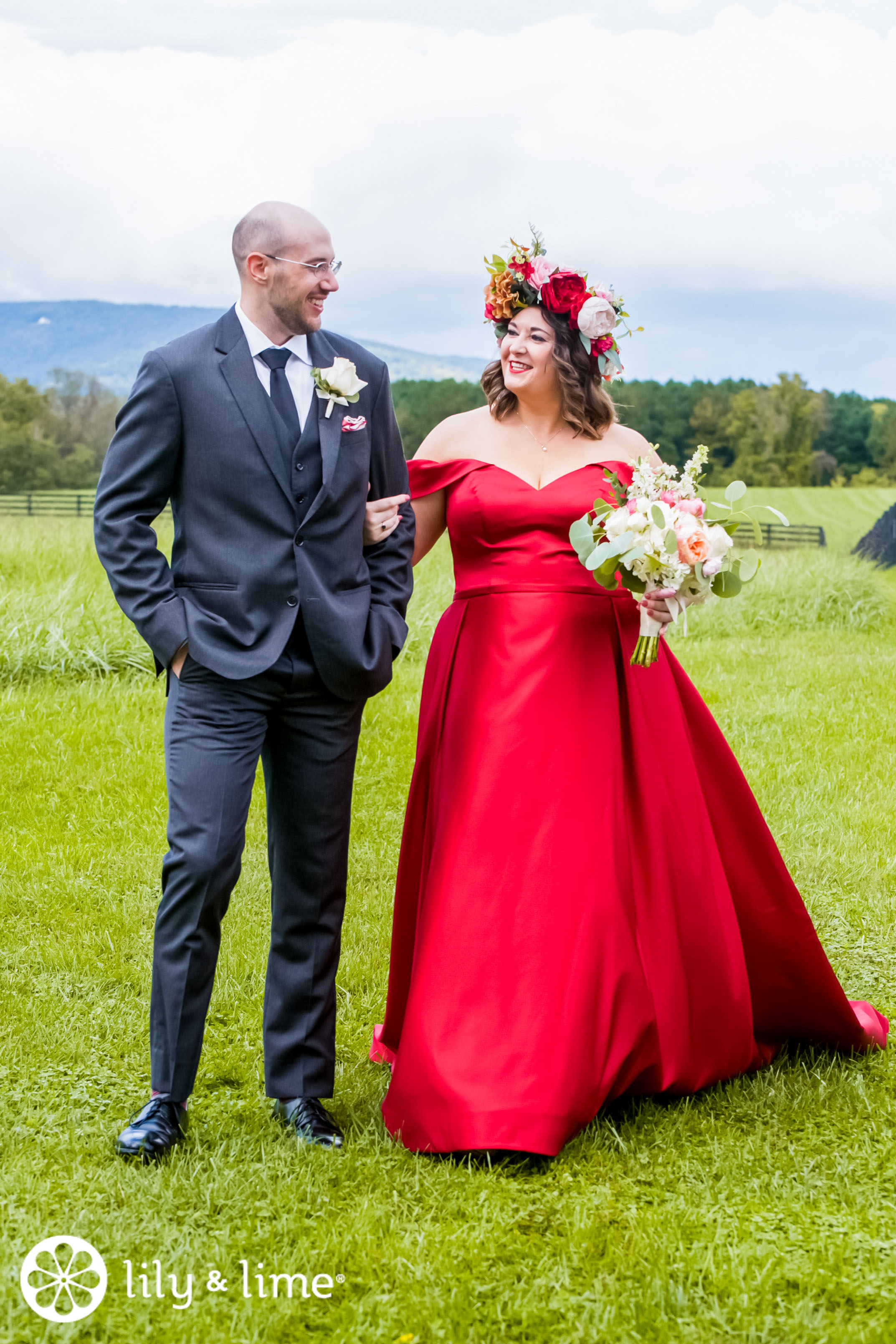 Romantic Pink And Red Accents For A Valentine’s Day Wedding! | Lily & Lime Romantic Pink And Red Accents For A Valentine’s Day Wedding! | Lily & Lime
