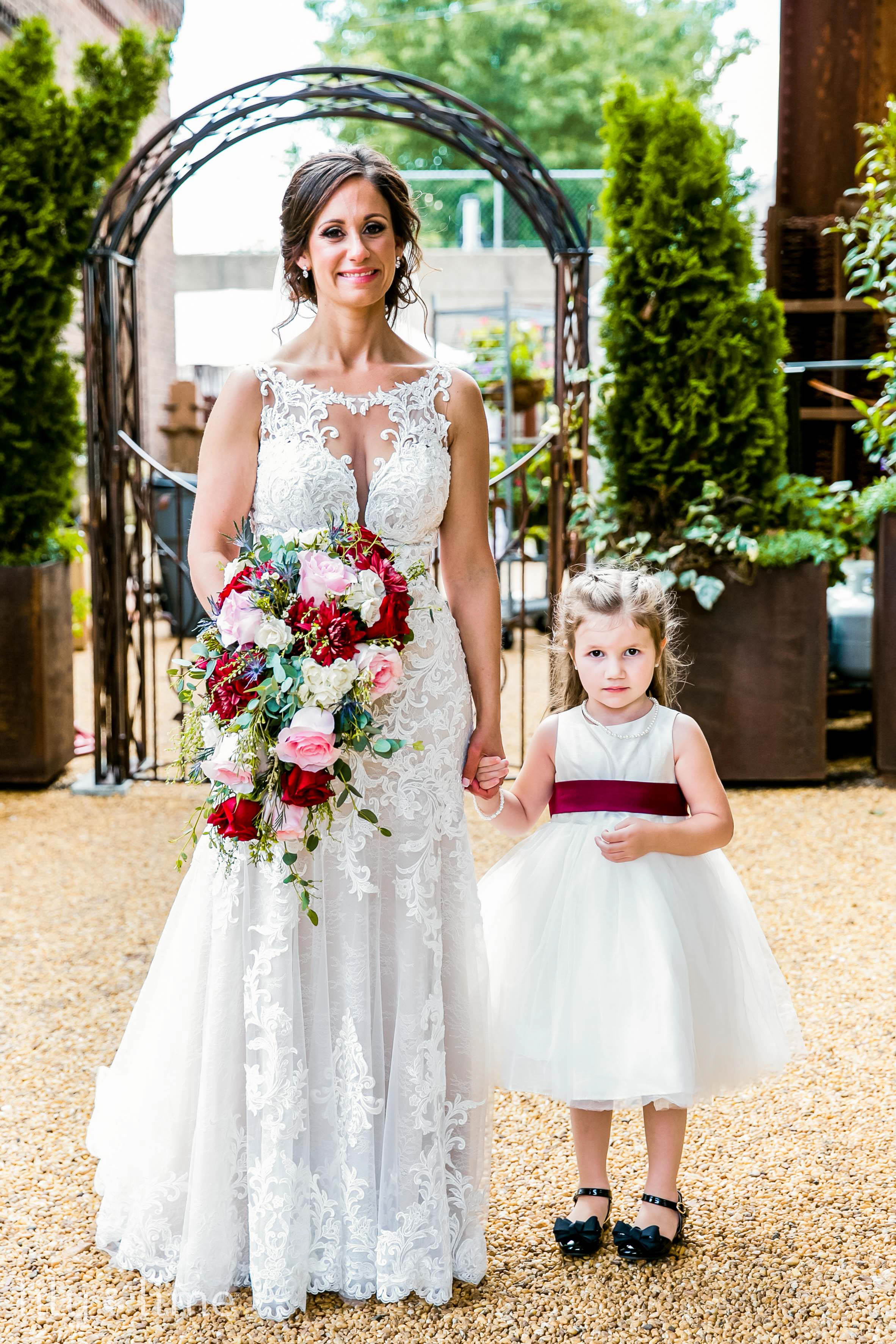 Traditional wedding dress for flower girl discount