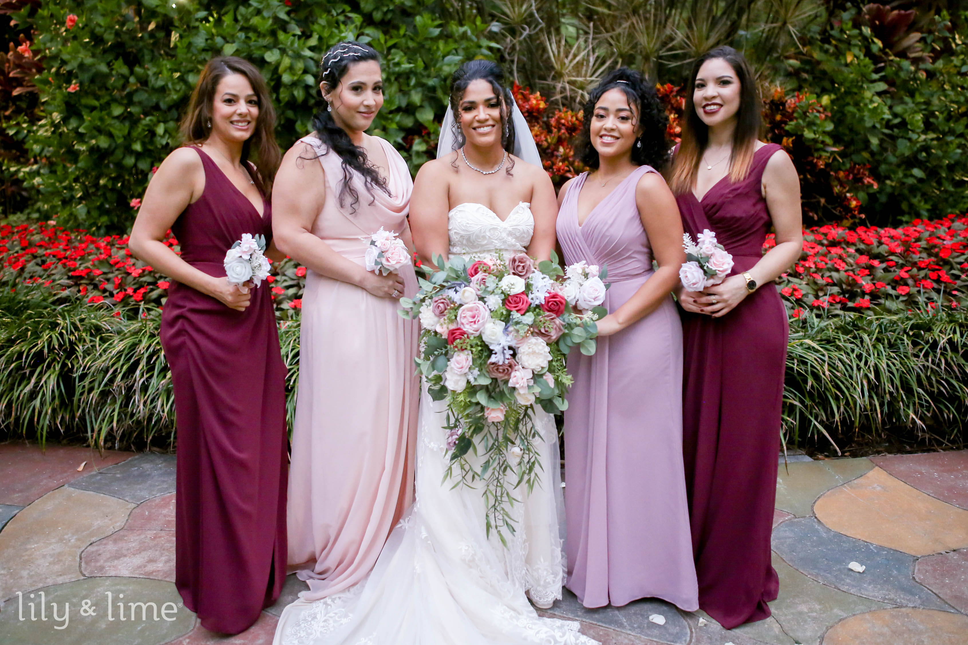 Bridesmaid top dresses chianti
