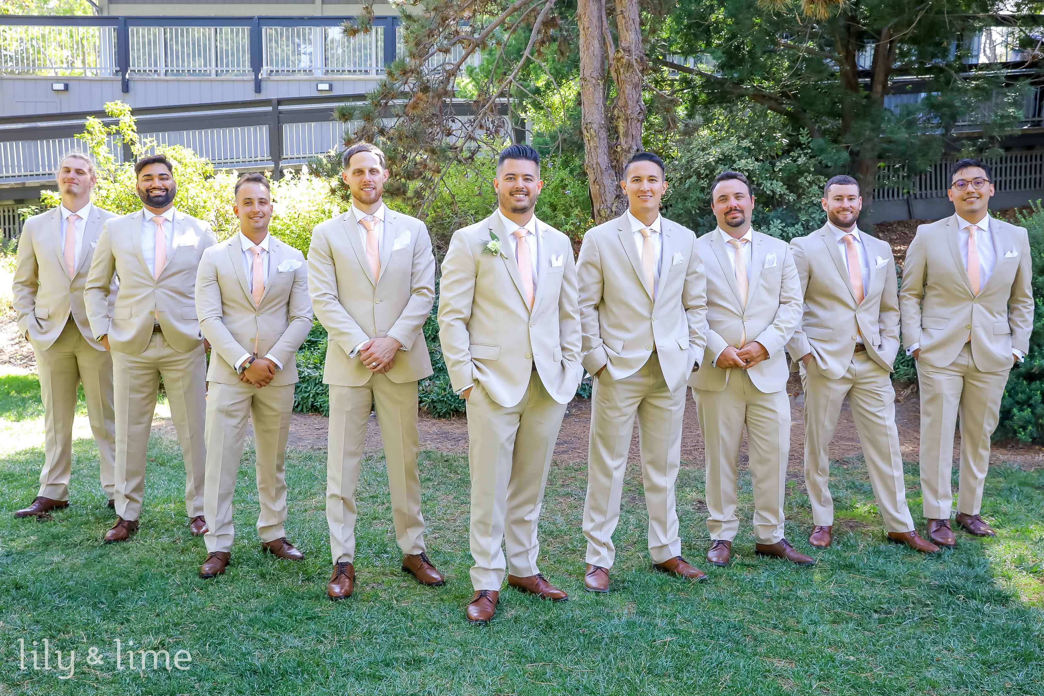 Fall groomsmen attire on sale