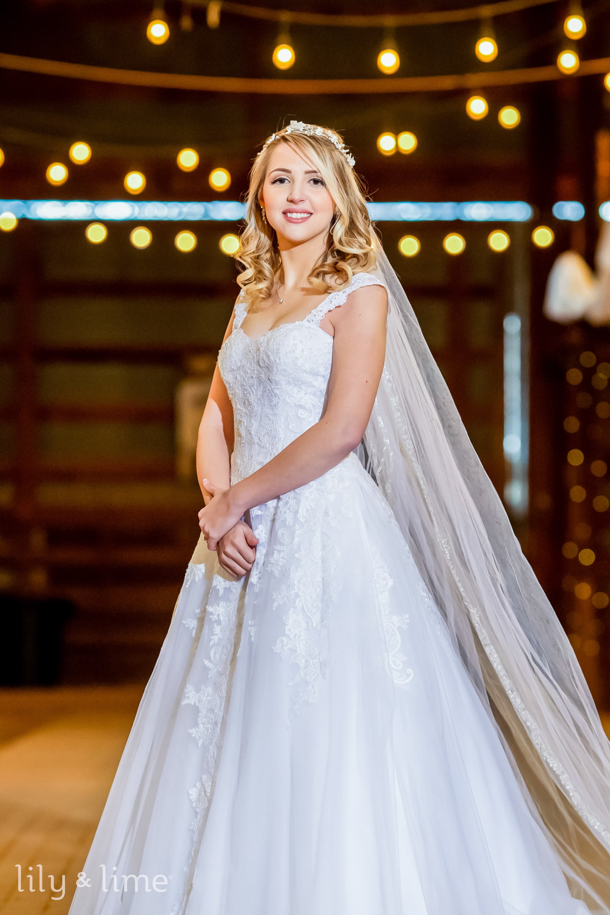 Wedding dress sale reception change