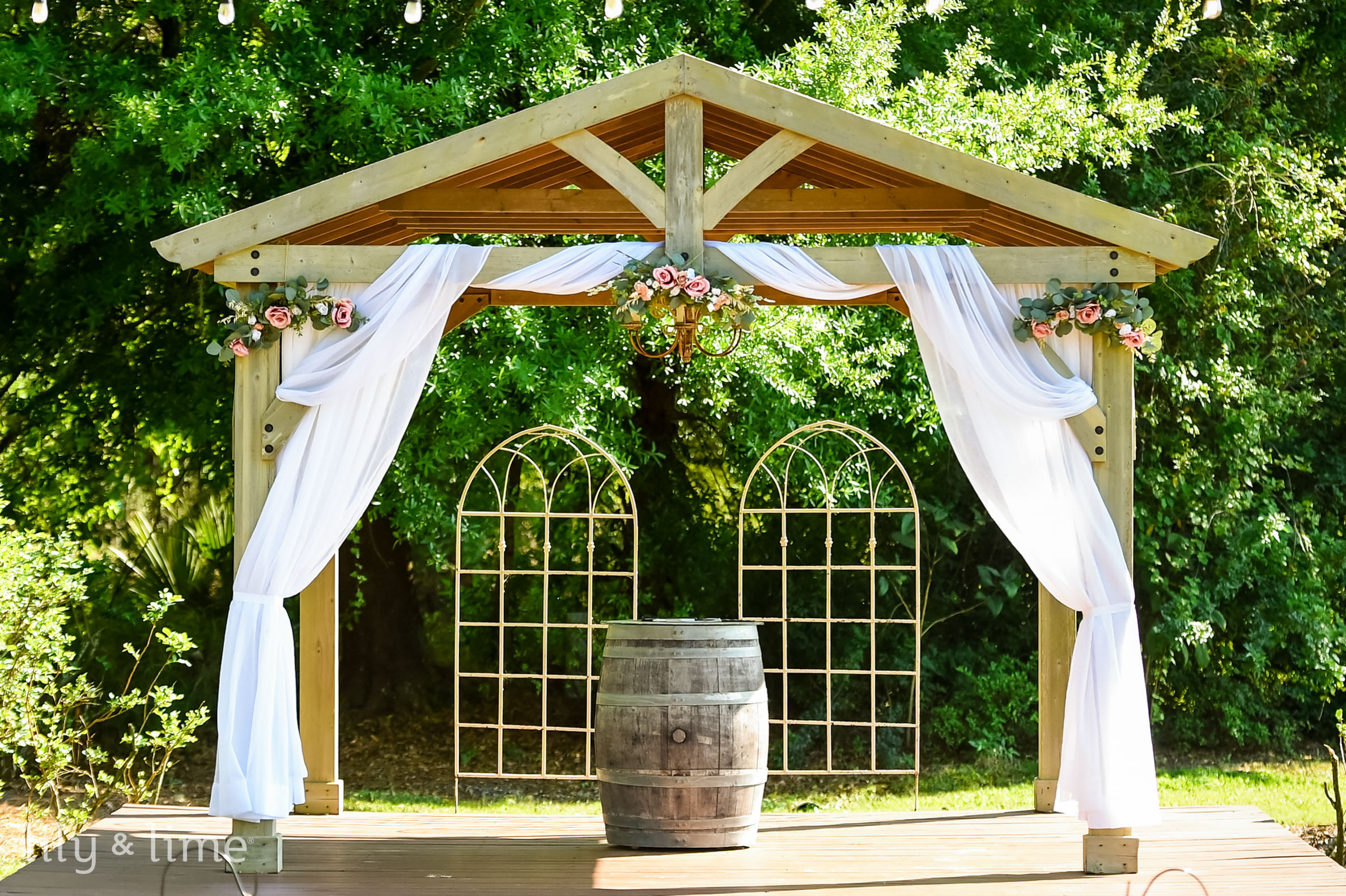 Pavilion wedding decoration ideas 60 photos - Vianawedding.com