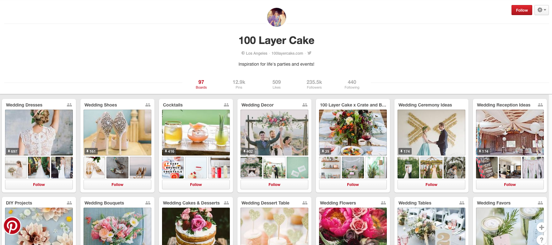 100 layer cake wedding planning inspriation