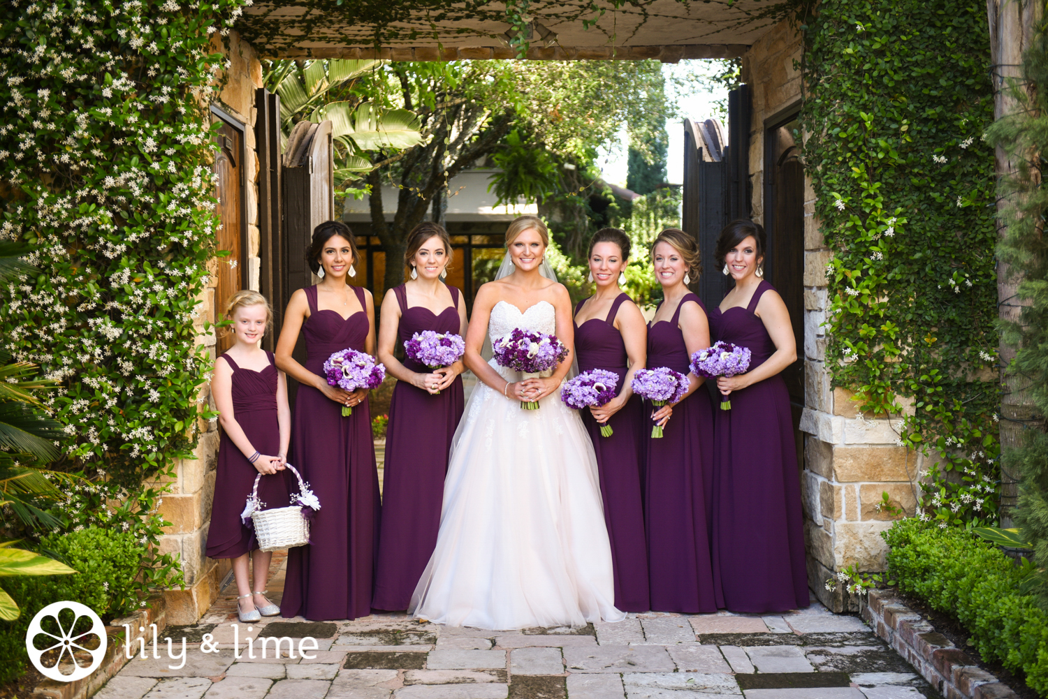 plum bridesmaids dresses matching