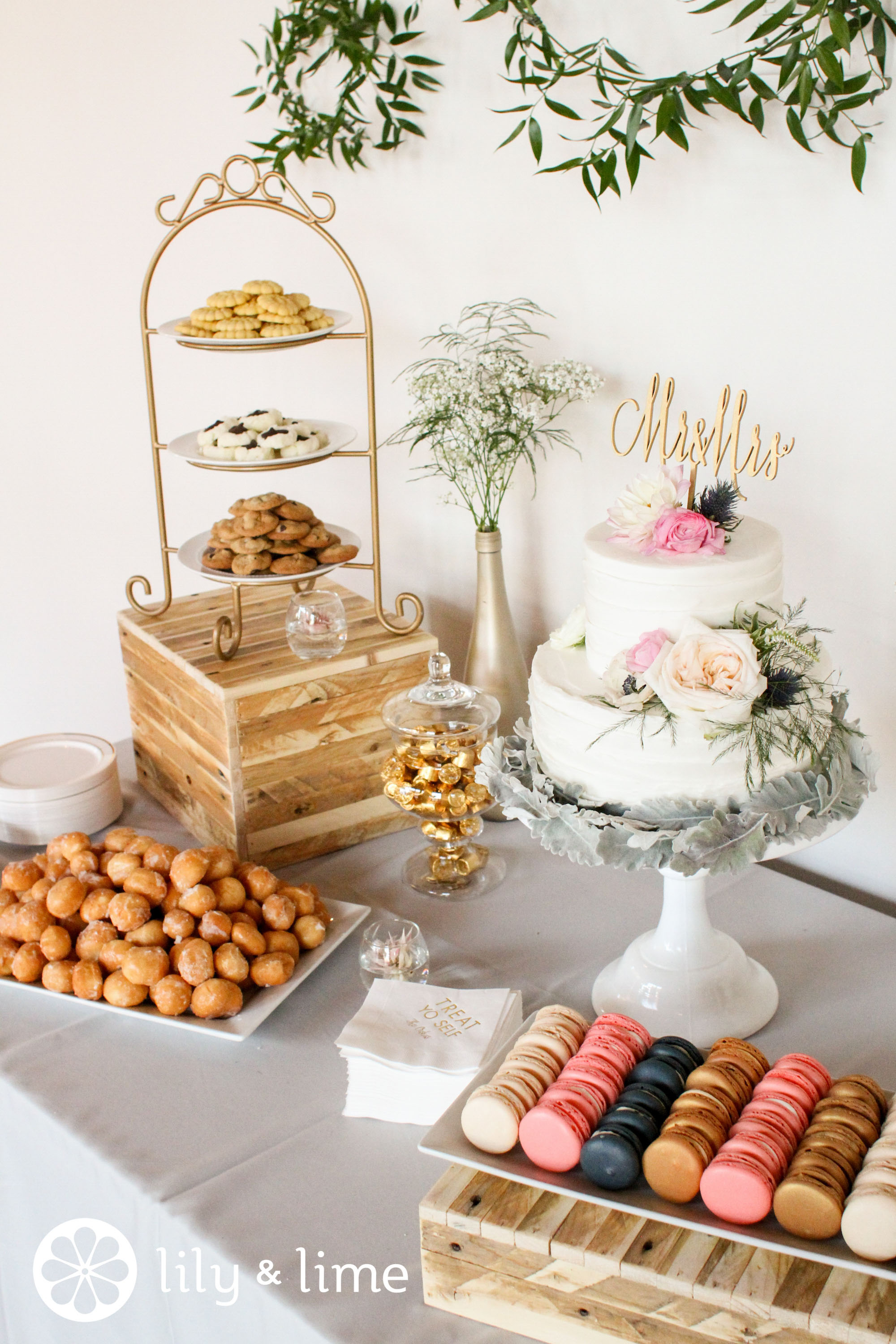 wedding sweet table decor inspiration