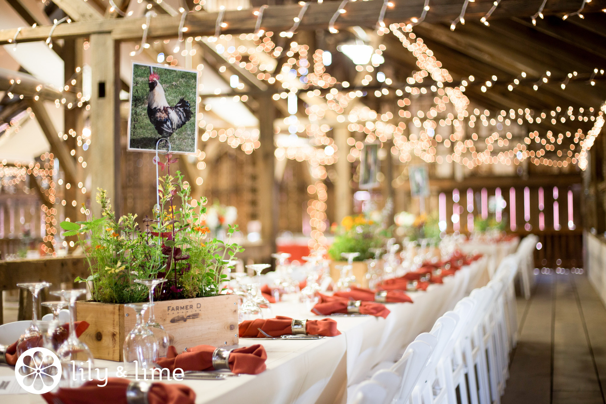 rustic farm wedding decor inspiration