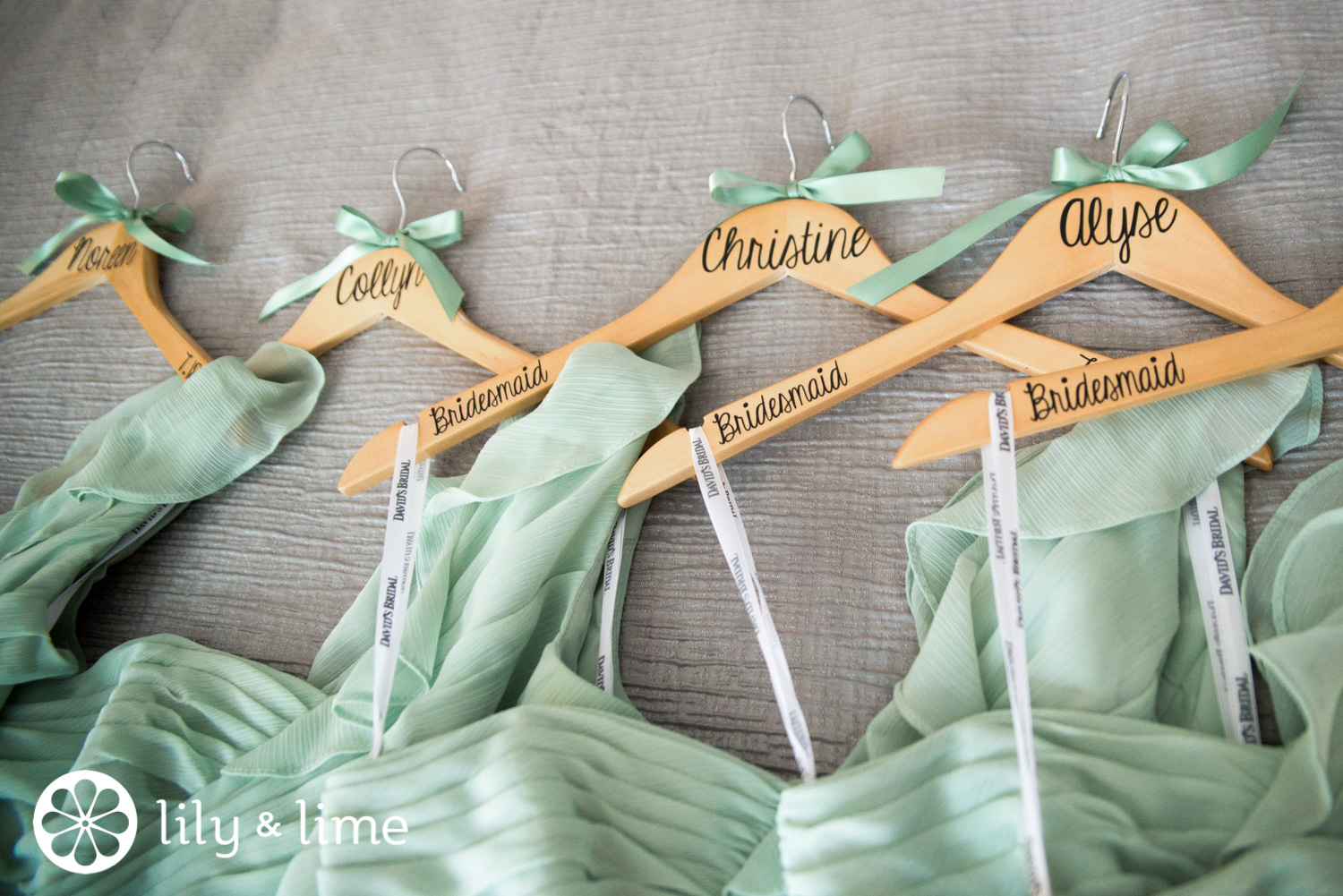 personalized bridesmaids hangers
