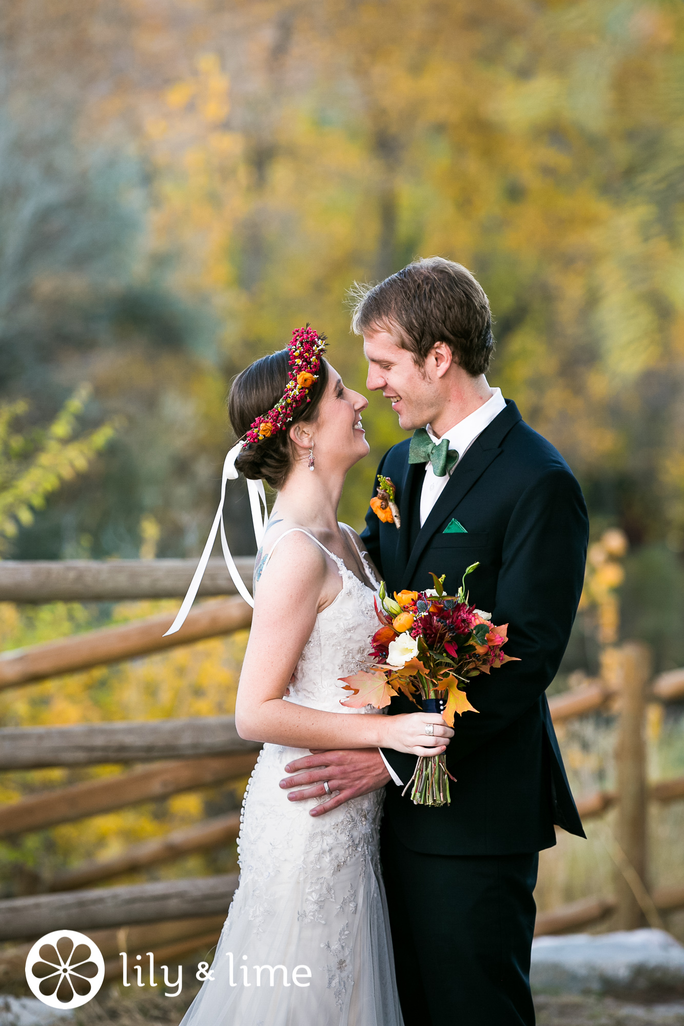 fall flower crown bouquet inspiration