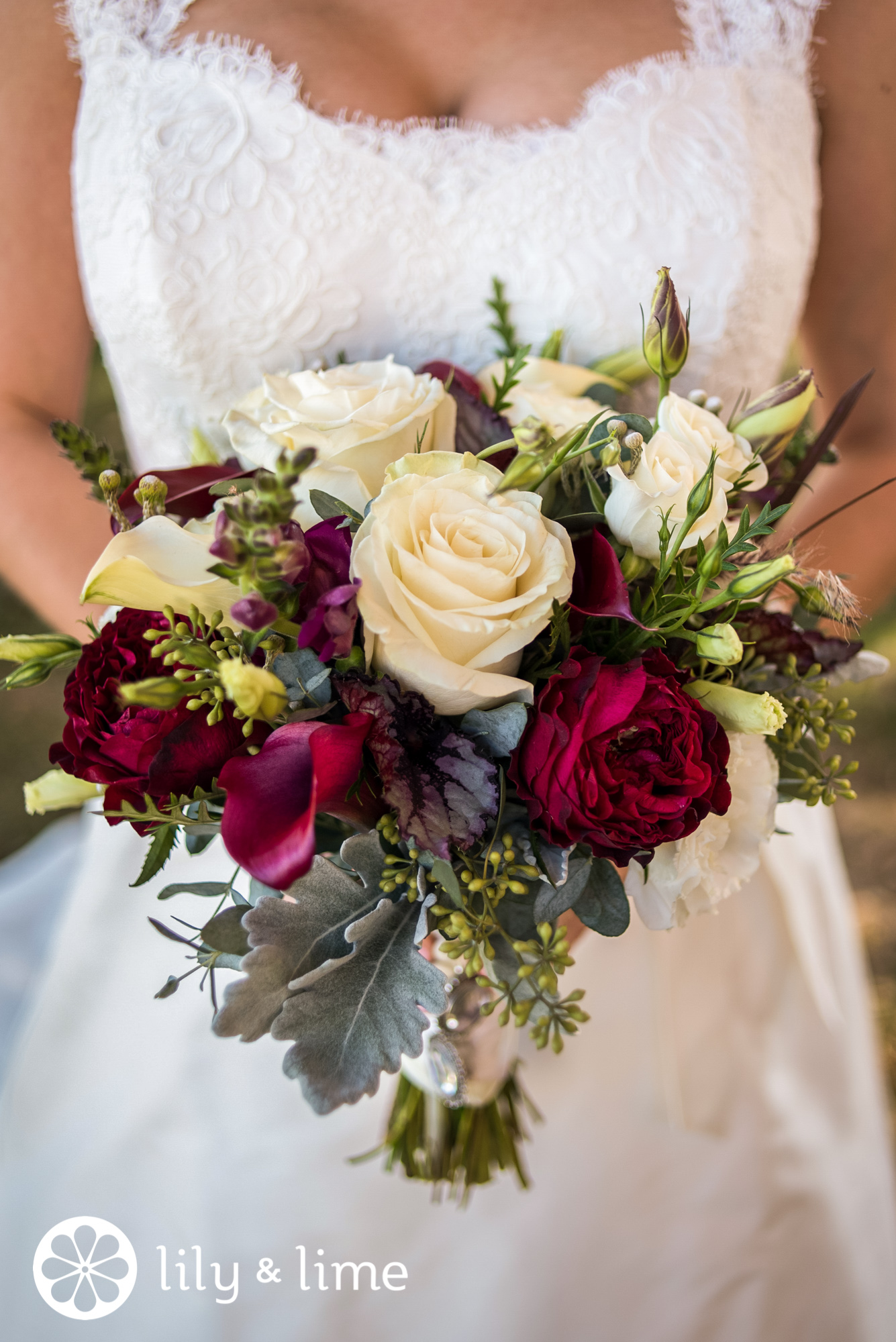 traditional fall rose bouquet