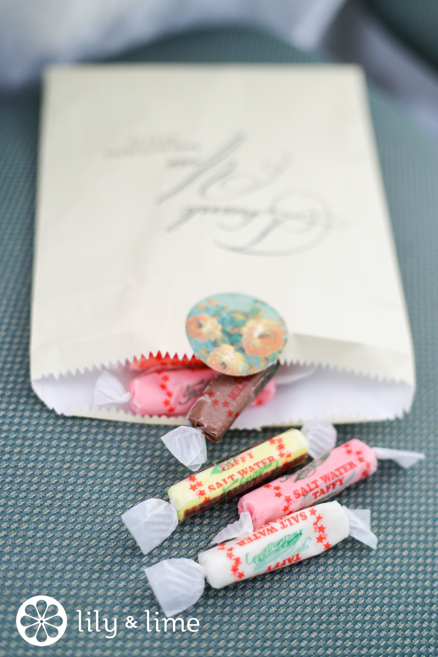 wedding sweet table mini bags