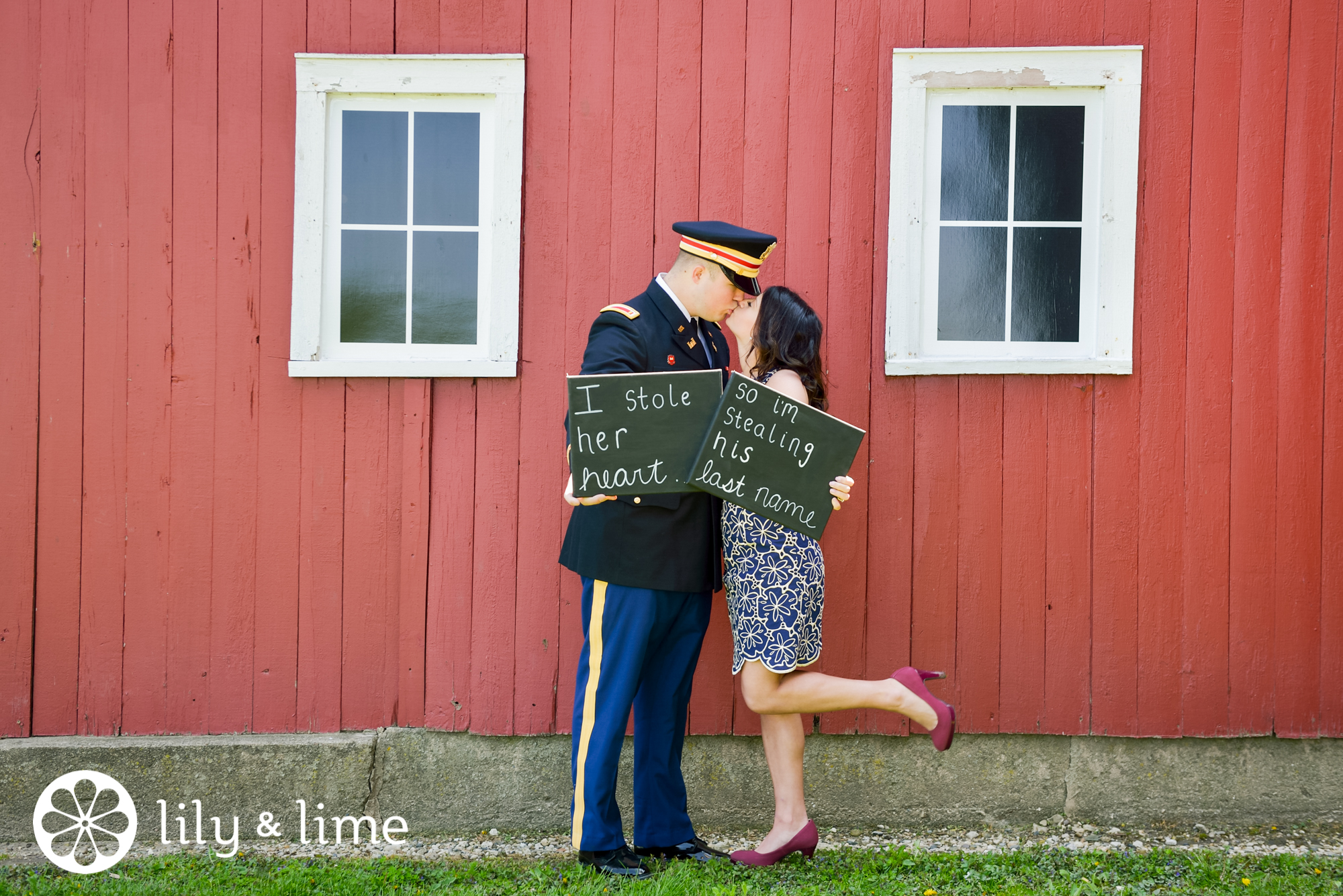 engagement session prop sign ideas