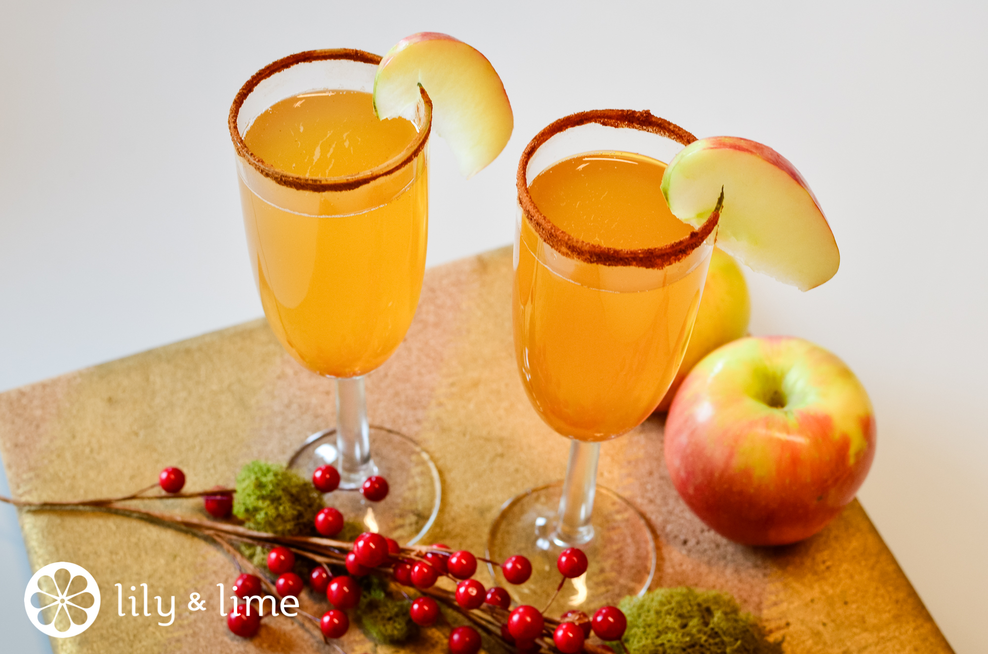 wedding apple cider cocktail inspiration