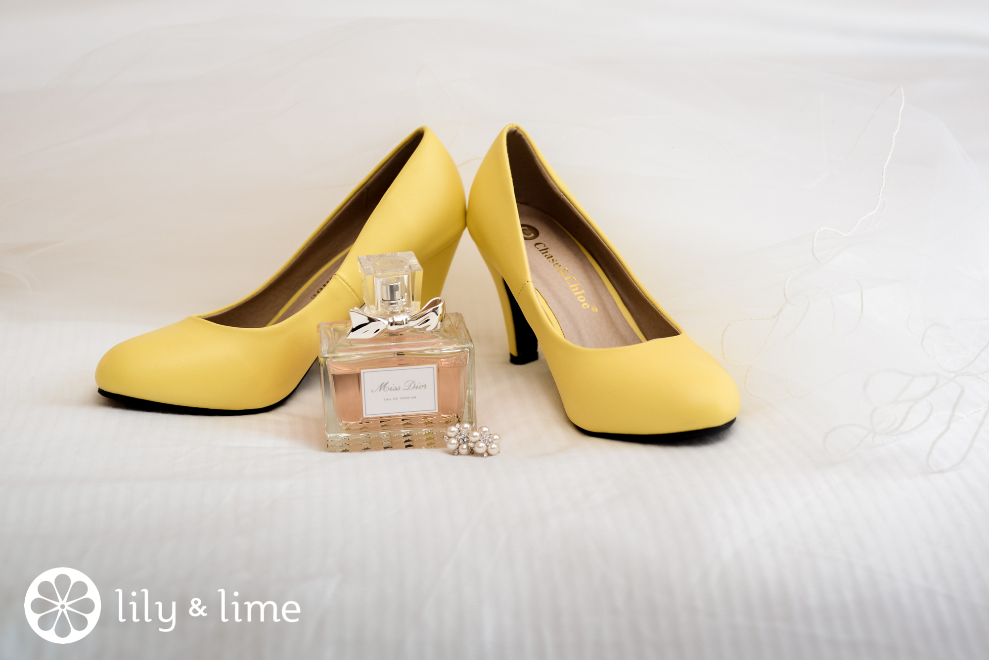 yellow fall inspired wedding shoes