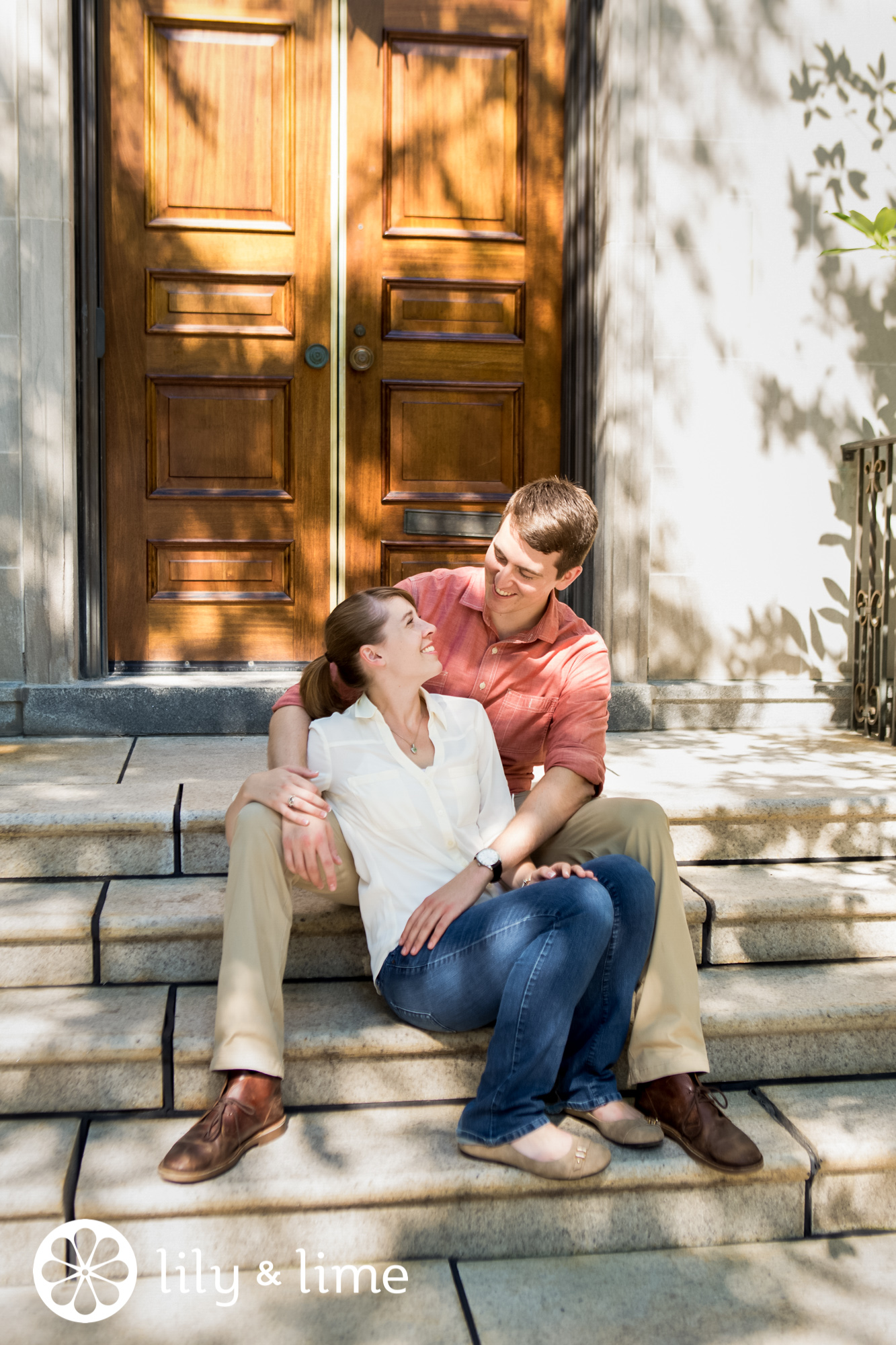 casual portrait session poses