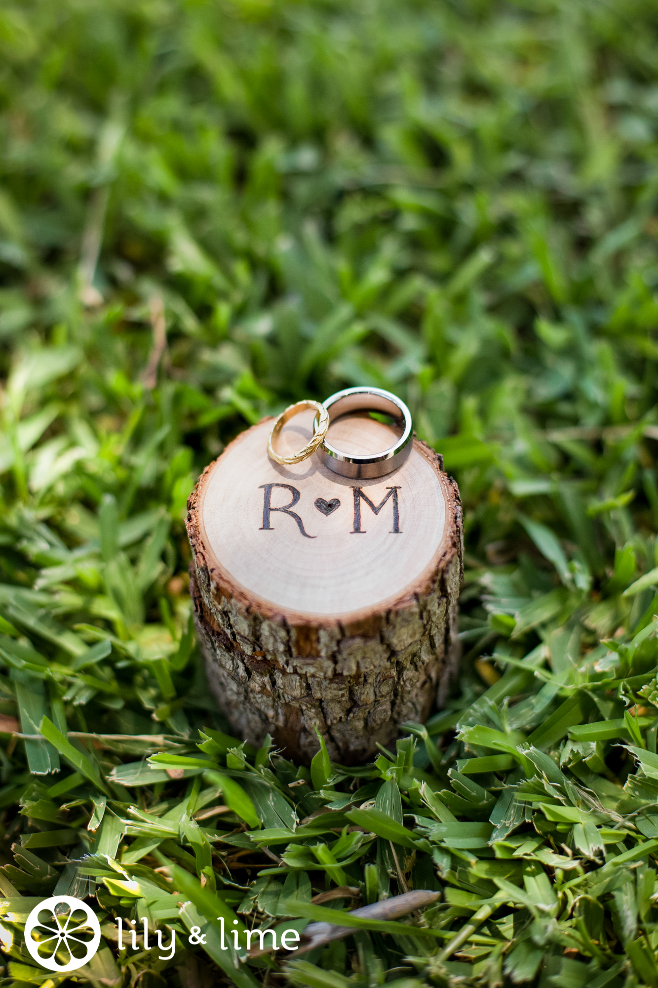 woodland wedding ring box