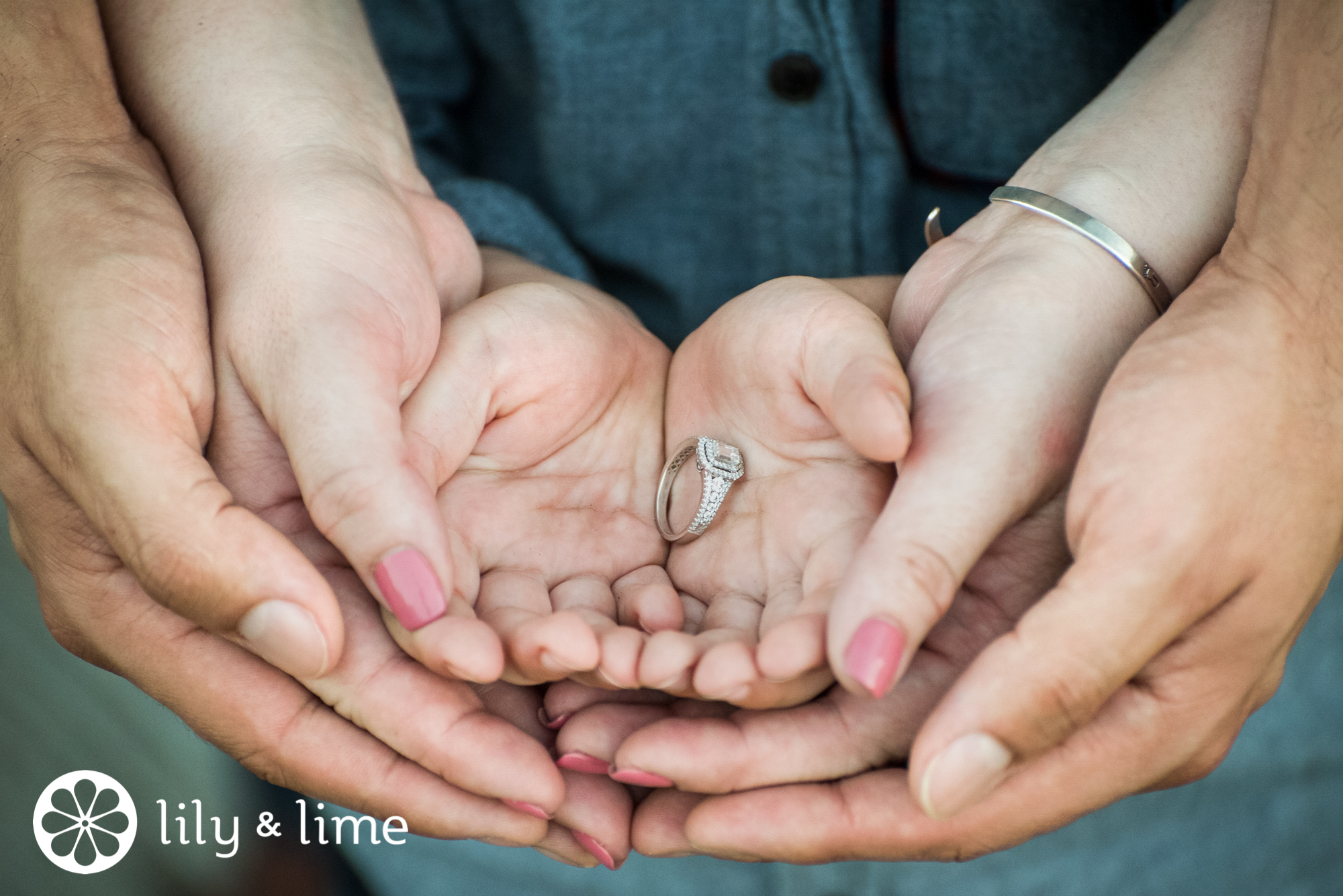 generational engagement ring photo