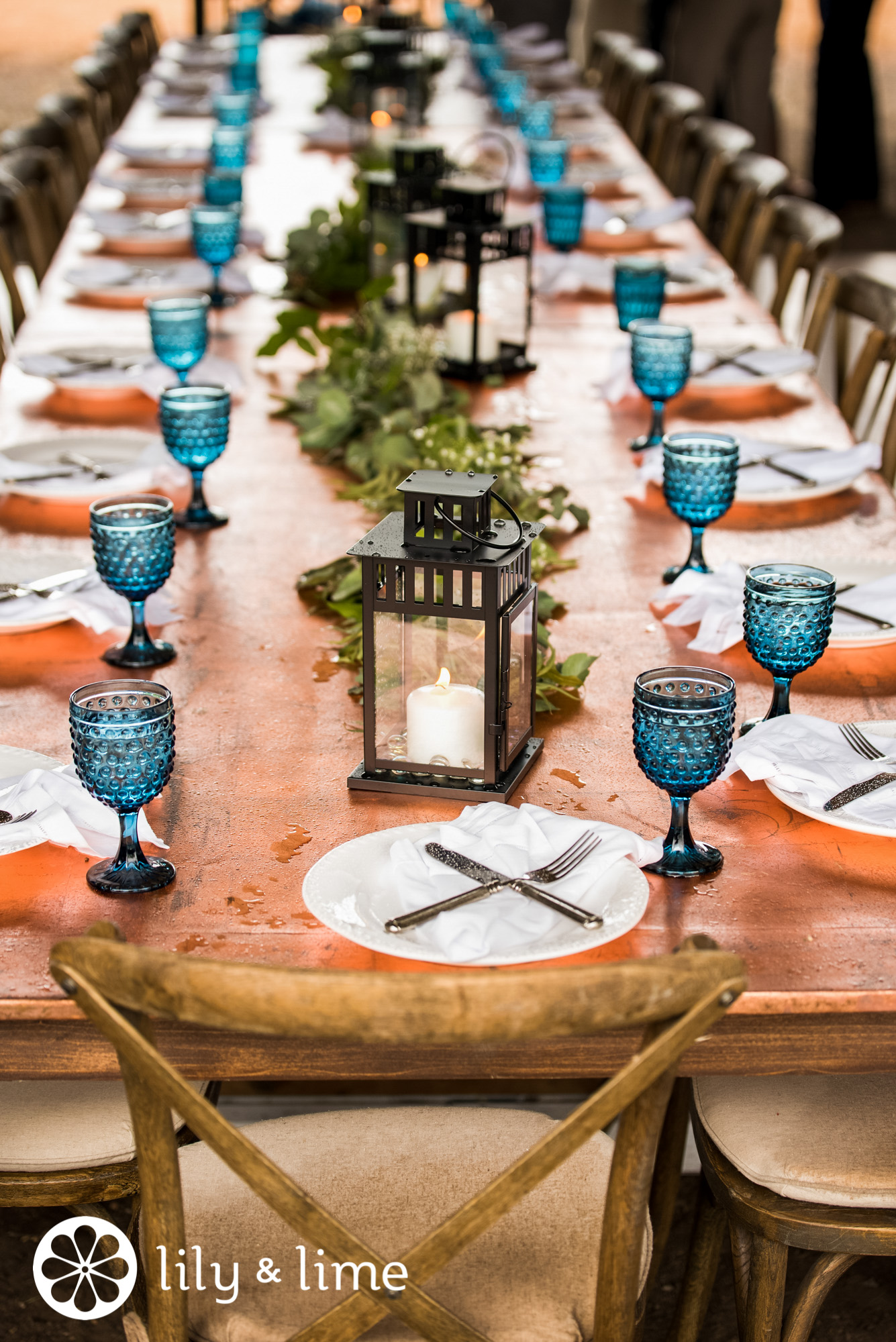 wedding reception styling decor