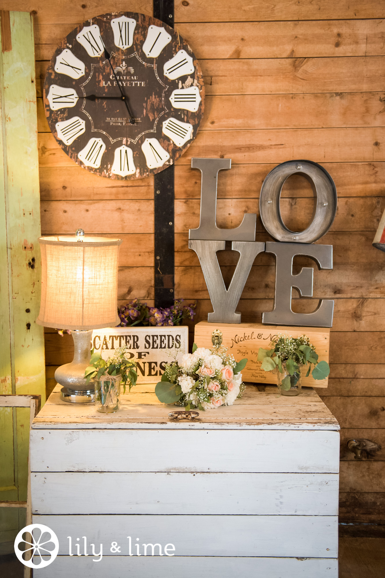 wedding table decor