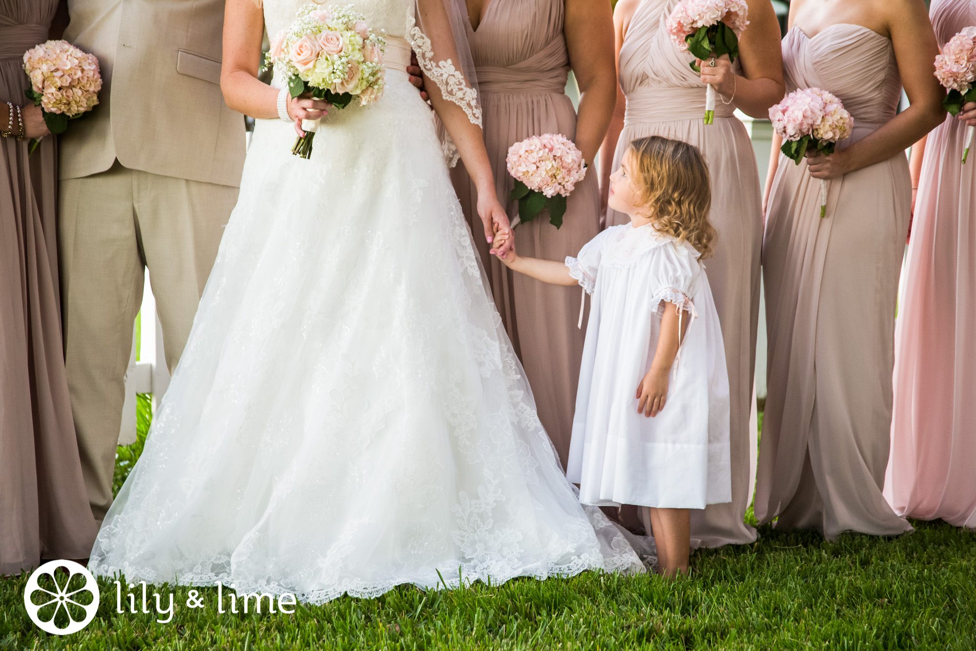 flower girl bridesmaid photo ideas