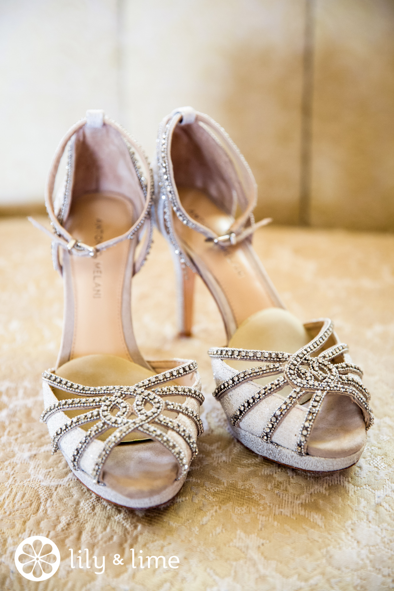 peep-toe wedding shoes