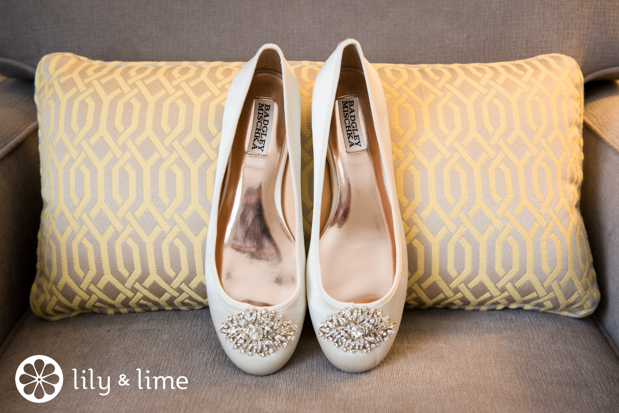 Badgley Mischka wedding shoes