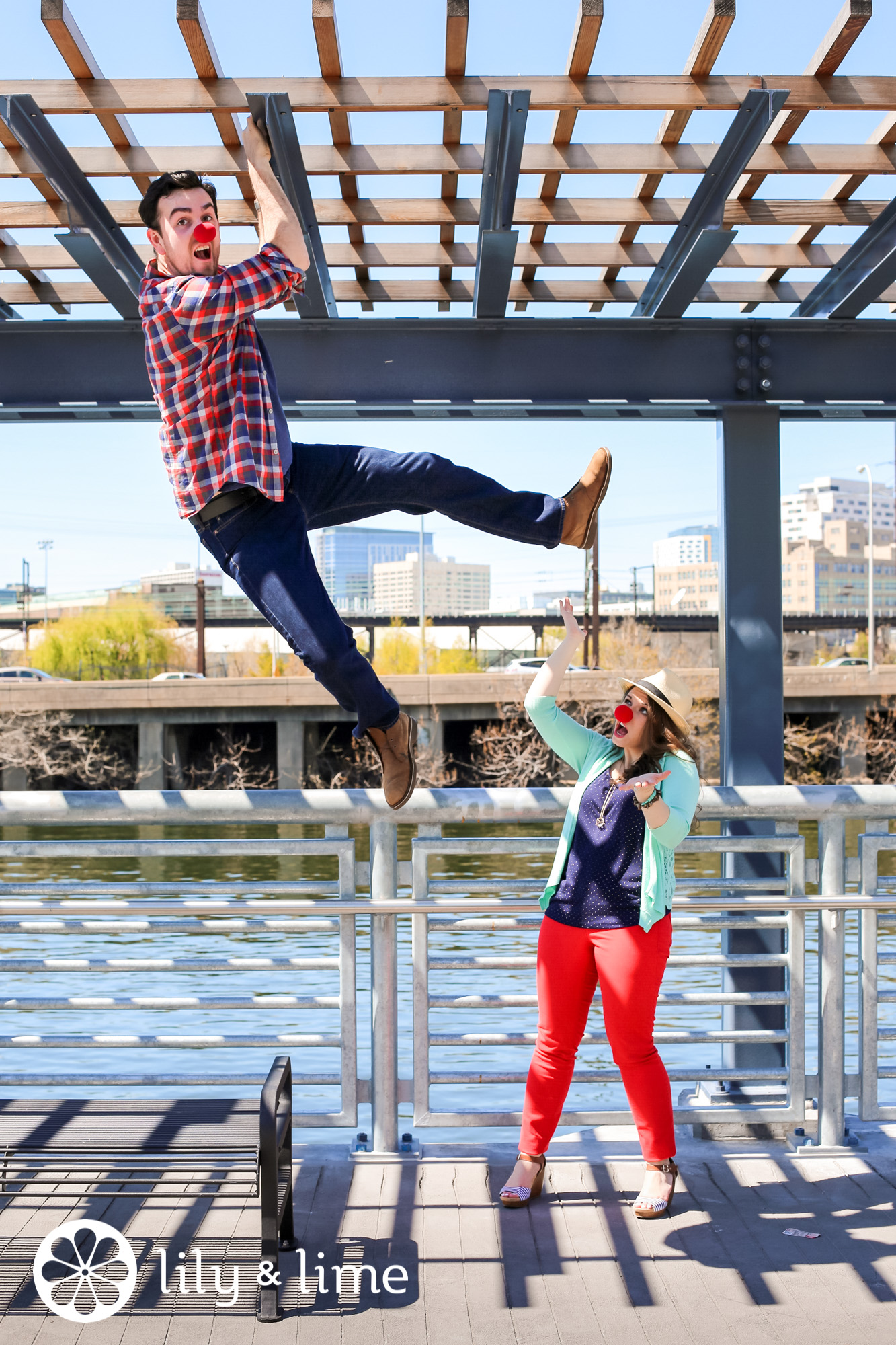 fun engagement photo ideas