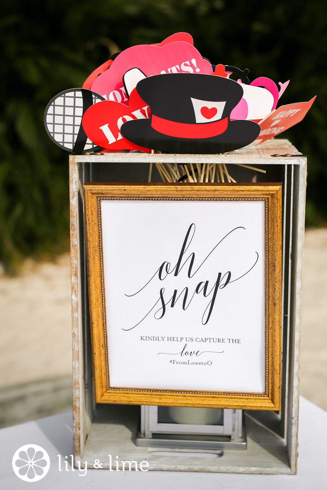 wedding photo booth sign