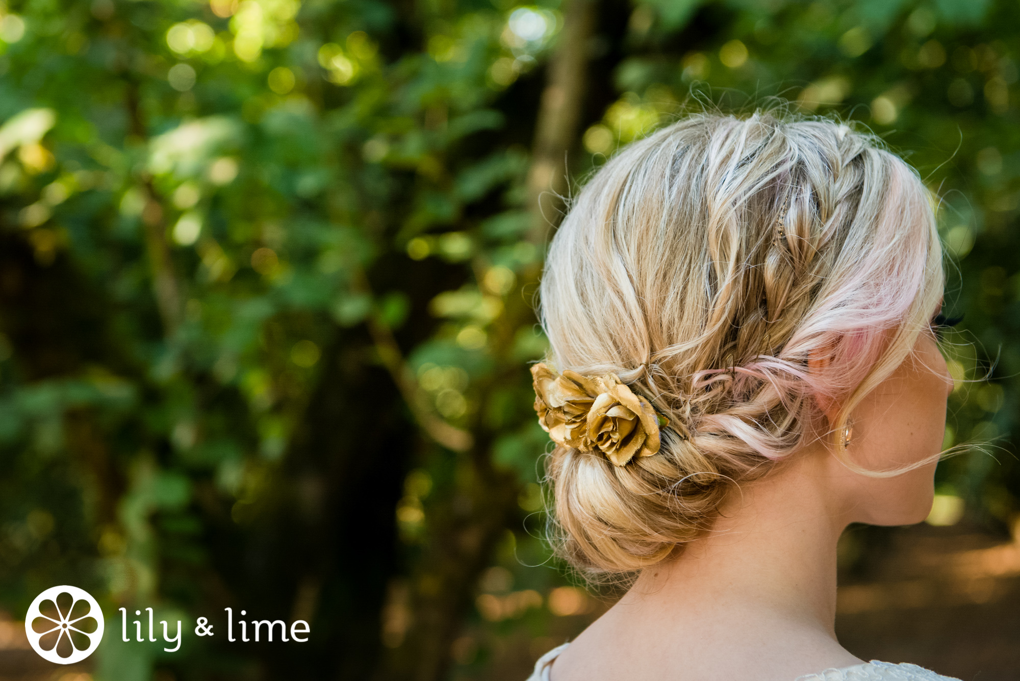 wedding braid hairdo