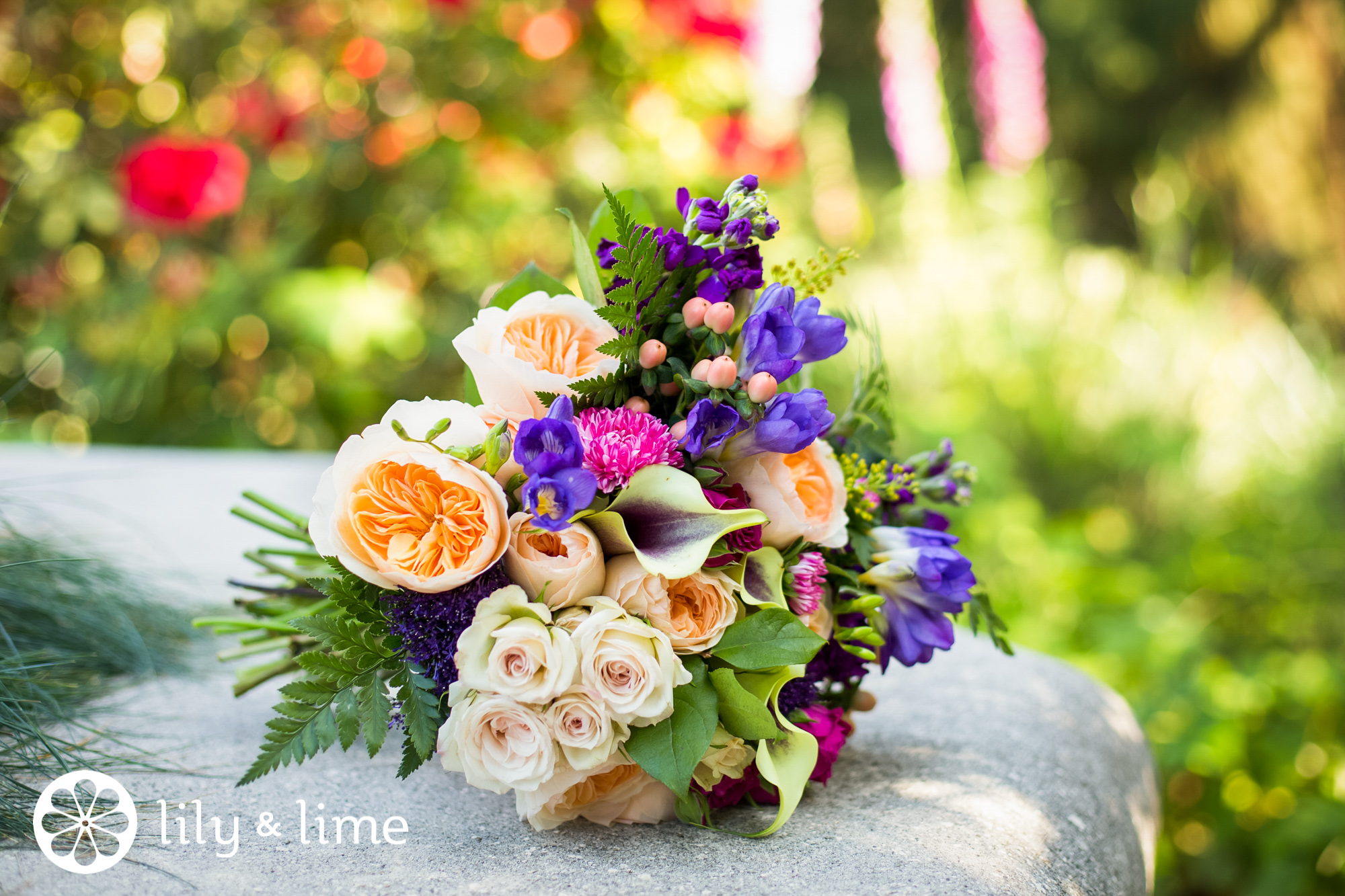 summer wedding bouquet