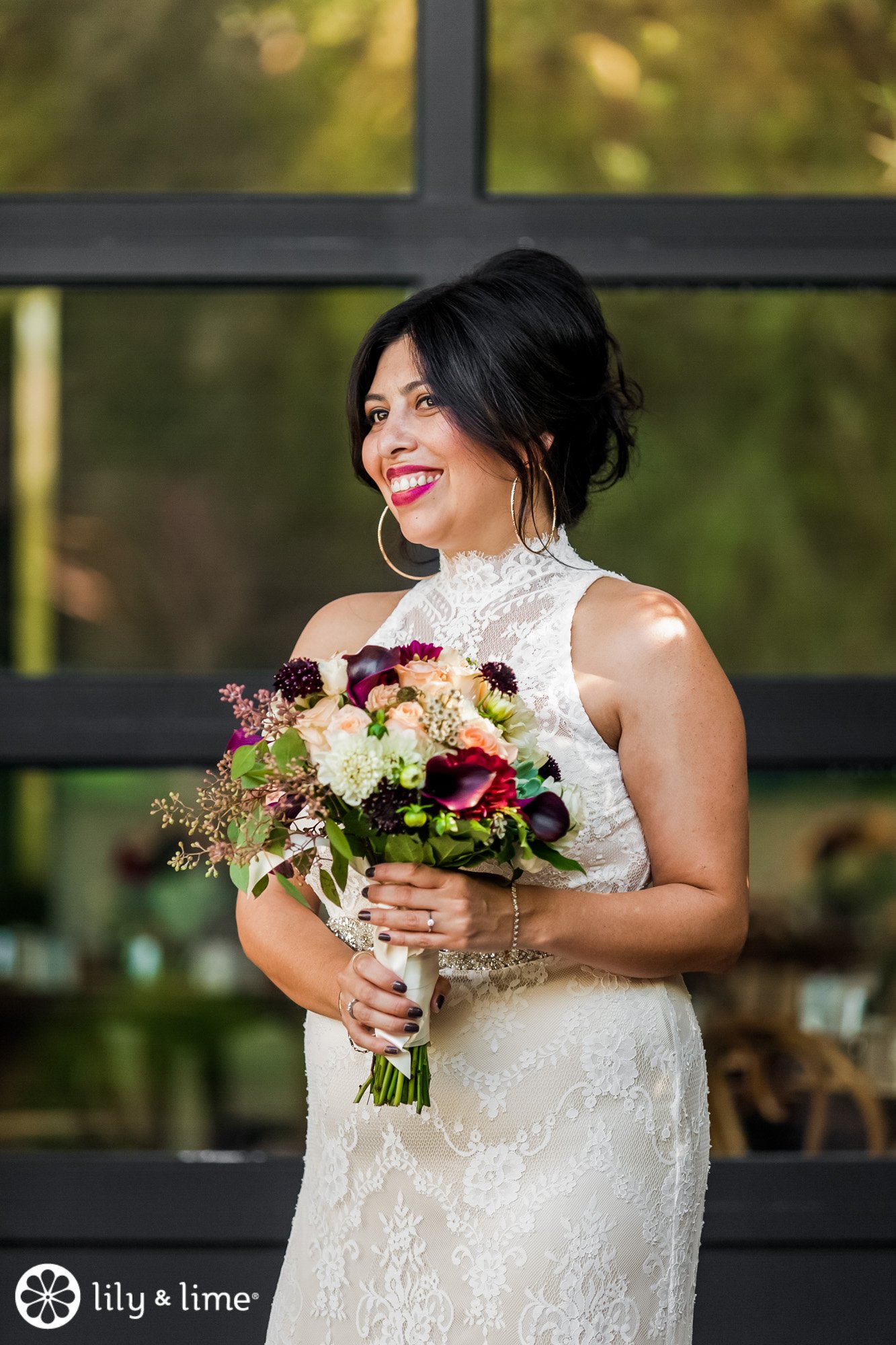 beautiful woman with hairstyle in elegant black dress - Stock Image -  Everypixel